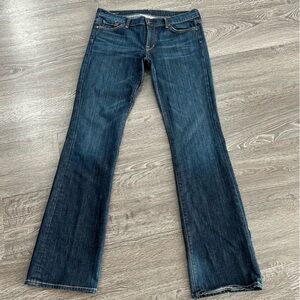 Citizens Of Humanity Dark Blue Flare Jeans
